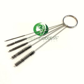 Green Goddess Supply 5-Piece Nylon Pipe Cleaner Brush Set