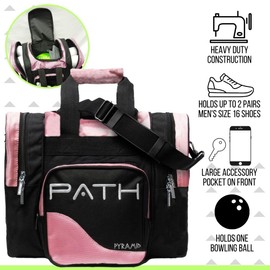 Pyramid Path Pro Deluxe - Bolso individual - Negro/Rosa (sensible a la luz negra)