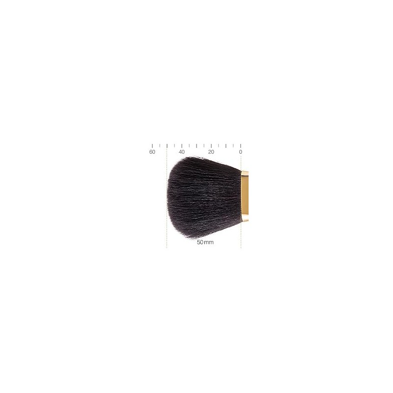 BISYODO Long Series Finishing Powder Brush - Flat Type, Brown