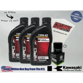 Kawasaki Cyclemax Standard KPO Oil Change Kit fits 2017-2025 Kawasaki Z650