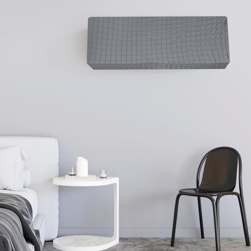 PATIKIL 34.6" Air Conditioner Cover, Indoor AC Cover Knitted Dustproof