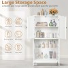 SEGAWE Bathroom Storage Unit Freestanding Cabinet with 2 Drawers and