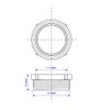 Mcalpine CARD-27 1.5" x 1.25" Trap Inlet Reducer - T16