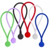 LORDTRONICS Reusable Magnetic Silicone Cable Ties Cord Management For Smart