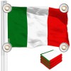 G128 3 Pack: Italy Italian Flag 3x5 Ft LiteWeave Pro