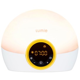 Lumie Lumie Bodyclock Rise 100 - Wake-Up Light Alarm Clock with Sunrise and Sunset, Multicolour