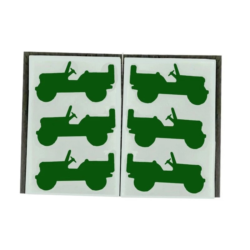 Rim Green (Hunter)- Wheel DECAL Vinyl Rim Easter Egg Stickers