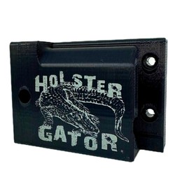 Holster Gator Tactical Mount, Belt Clip Holster Holder for Car, Truck, Desk & Wall, Storage for Vehicle, Home, Office, Includes Sticky Dash Installation Kit Compatible with Clip & Carry Clip