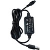 HQRP USB Charger Adapter Compatible with Sony HandyCam DCR-SX41 /