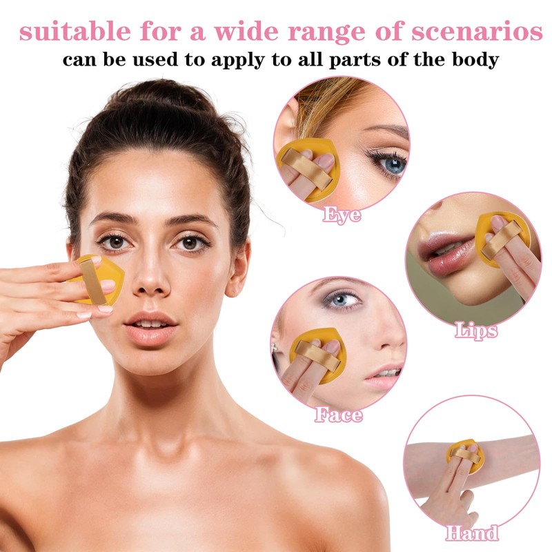Ymapinc 5Pcs Makeup Sponges for Foundation,Cushion Puff Foundation Sponge Soft