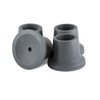 Essential Medical Supply Wide Rubber Replacement Tips for Shower Benches,