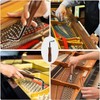 Piano Tuning Kit, CUGLB Professional Piano Tuner Kit Including Tuning