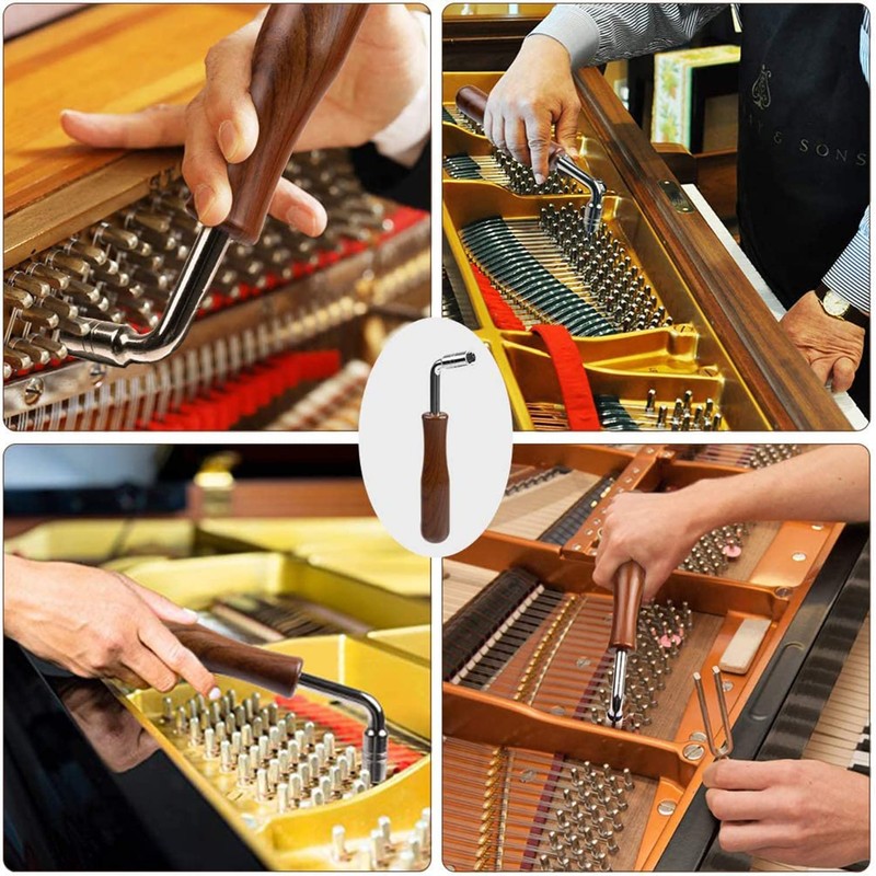 Piano Tuning Kit, CUGLB Professional Piano Tuner Kit Including Tuning