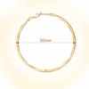 AMELINE Gold Hoop Earrings 14K Gold Earrings for Women