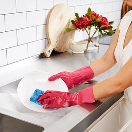 Vileda Ansell Smooth Silverlined Gloves Medium