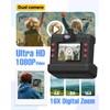 Eveedo Instant Print Camera for Kids,Dual Len Kids Cameras with