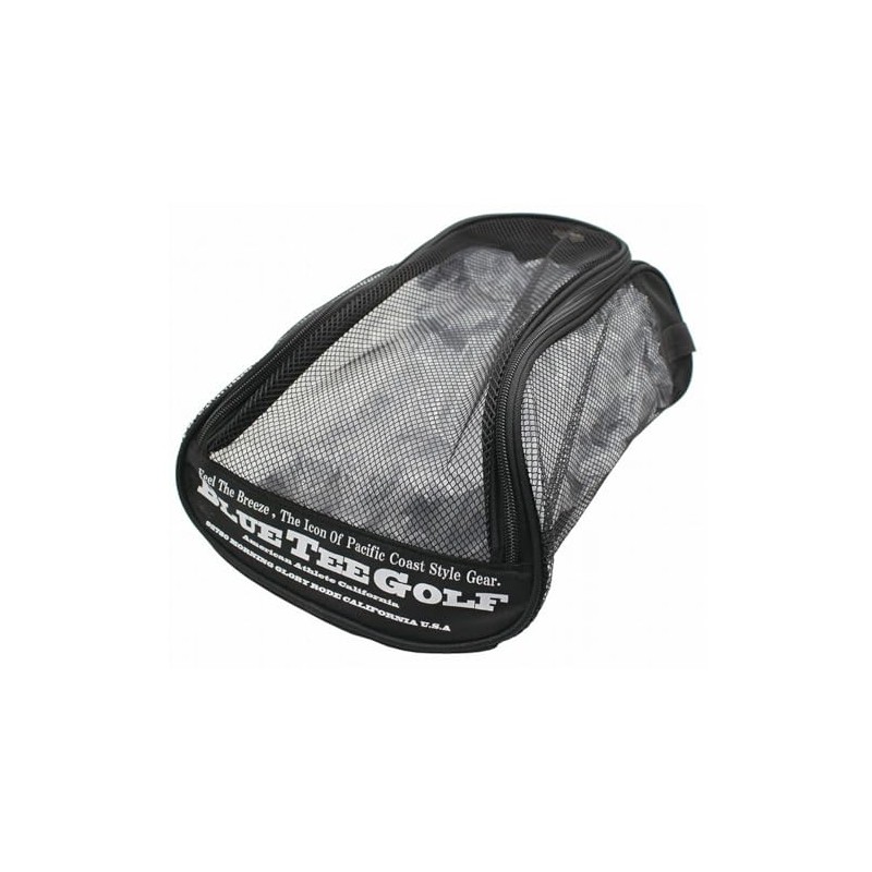 Blue Tea Golf Breathable Mesh Shoe Case BTG-SC001 (Black)