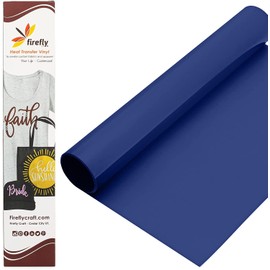 Firefly Craft - Vinilo de transferencia de calor regular para camisas - Vinilo para planchar para Cricut y Silhouette - Vinilo de prensa de calor para transferencias de camisas - Vinilo para planchar