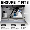 Simple Houseware Under Sink 2-Tier Heavy Duty Expandable Rack Organizer,