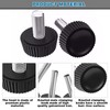 Fomiata 235 Pieces 12 Sizes Knurled Screws Set, M4 M5