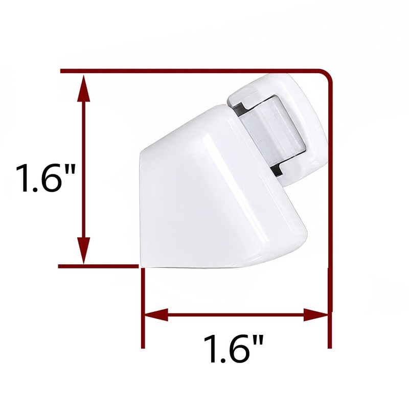 YWNN Folding Casement Window Crank Handle with Snap-On Cover –