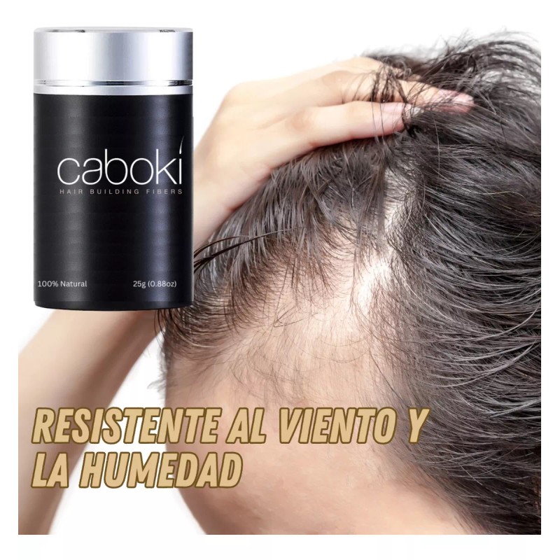 Veraly Caboki Micro Fibras Natural 25g Café Oscuro 3pz Full