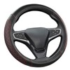 GIANT PANDA PU Leather Steering Wheel Cover Compatible with Renault