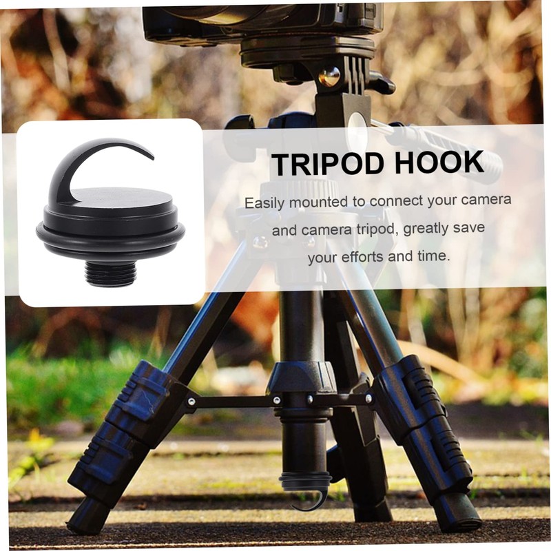KOMBIUDA Stabilizing Camera Tripod Hook Lightweight Accessory for Portable Clamp