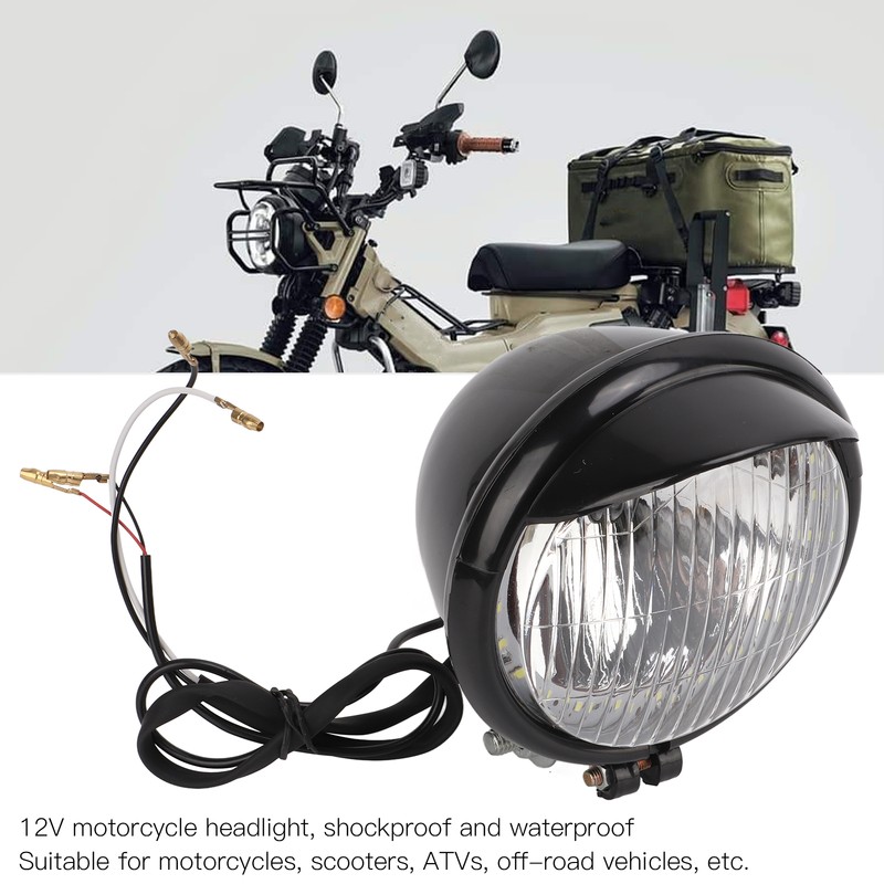 5in Motorcycle LED Headlight 12V Waterproof Energy Saving Universal Front