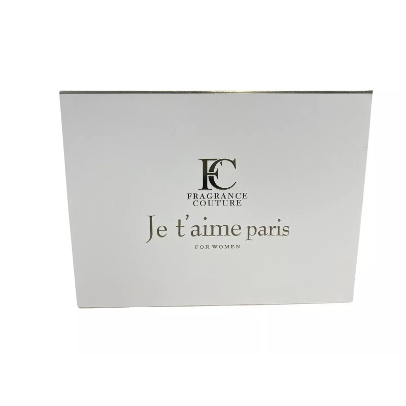 FRAGRANCE COUTURE Je t'aime Paris FOR WOMEN 3-Pieces Gift Set