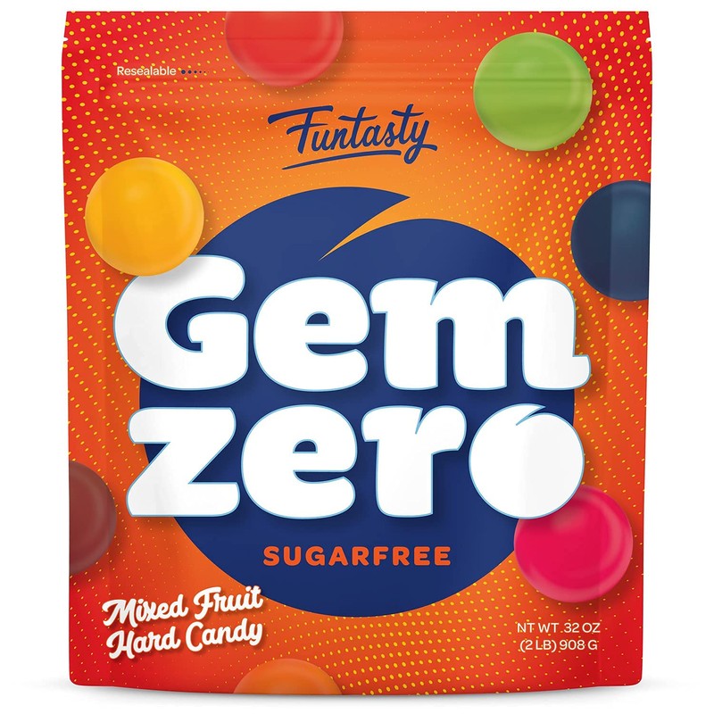 Sugar-Free Hard Candy - 2 Pound Bulk Pack - Assorted