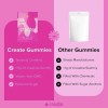Create Creatine Monohydrate Gummies, 1.5g per Gummy Watermelon, 90ct, Non-GMO