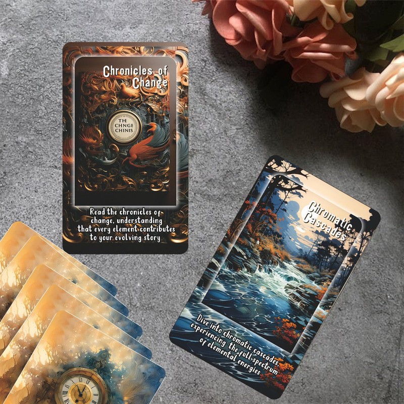 Elemental Energies Oracle Tarot Cards, Oracle Cards and Tarot Cards