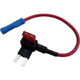 Jex Electronics Standard Mini Blade Fuse Tap/Breakout Holder Add a Circuit for Car/Motorcycle + Fuse