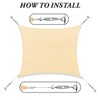 Amgo Custom Size Order to Make Sun Shade Sail &
