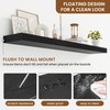 fuqing Floating Shelves for Wall, Bathroom Shelf Wall Mounted for