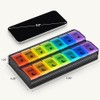 Fullicon Fast Refill Pill Box 2 Times a Day, Large