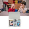 Science Magnet Set Physics Experiments Toys Kit Educational Interactive Electromagnet