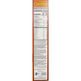 General Mills HONEY NUT CHEERIOS FAMILY SIZE Gluten Free Whole Grain Oats Cereal 18.8 oz