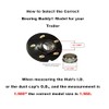 Bearing Buddy 1980A-SS - USA-Made Stainless Steel Bearing Protector w/