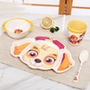 Kids Food Plate Divided Cute Lightweight Easy to Clean Cartoon