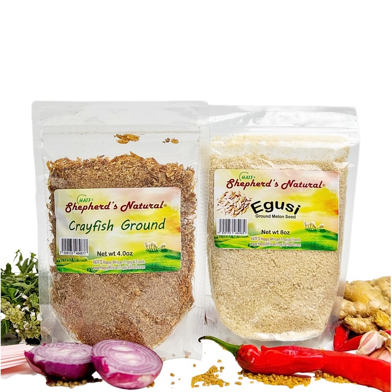 Egusi and Crayfish Ground Combo by HATF's Shepherd's Natural Save