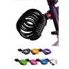 Wire Lock Bicycle Key 5 Digit Dial Key Chain Bracket