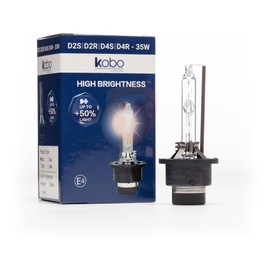 KOBO Lighting Foco Xenon Faro D1S D2S D3S D4S D2R D4R 4300K 35W 12V Plug & Play D Series Reemplazo Directo para Autos Coche Camionetas HID Xenon Por unidad x1 Torettos Market (D4S)