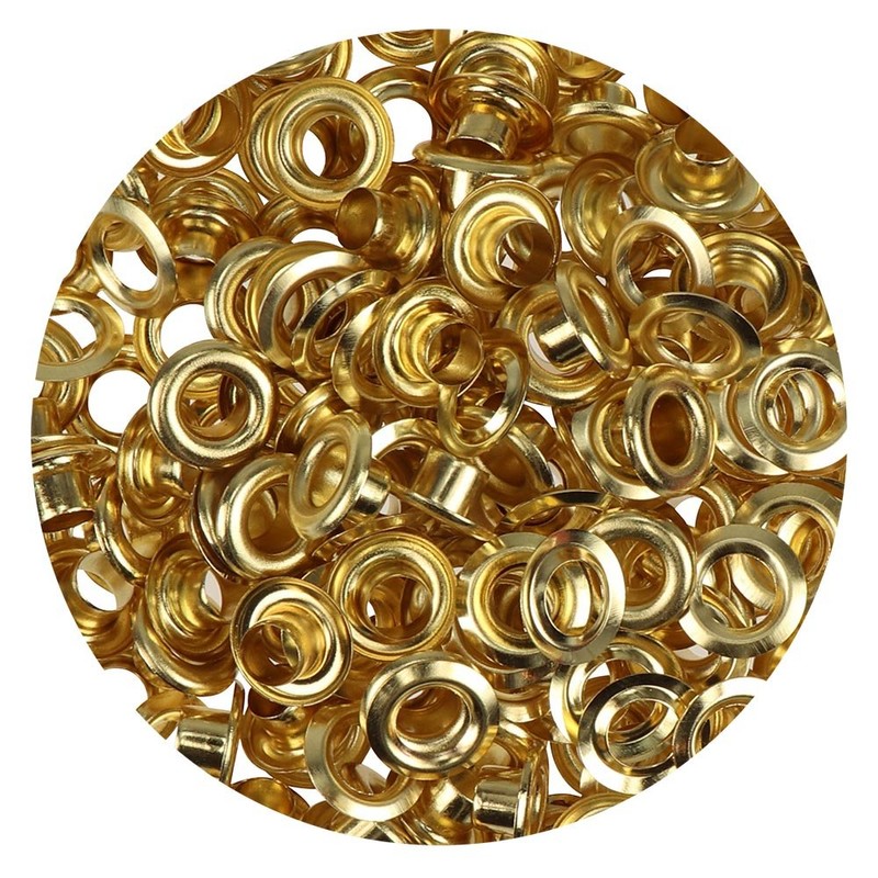 Bulk Eyelets 5 mm Pack of 100 + Hole Punch