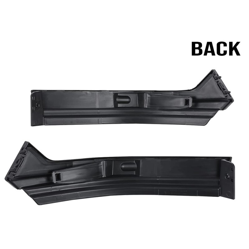 G-PLUS Front Bumper Headlight Filler Molding Trim Compatible with 2010-2018