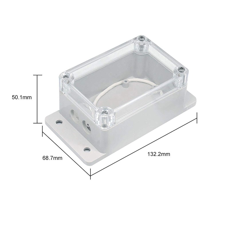 Splenssy IP66 Waterproof Junction Box Plastic Cable Wire Connector Gland