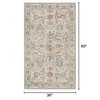 Bavni Area Rug 3x5, Non-Slip Washable Rugs for Living Room