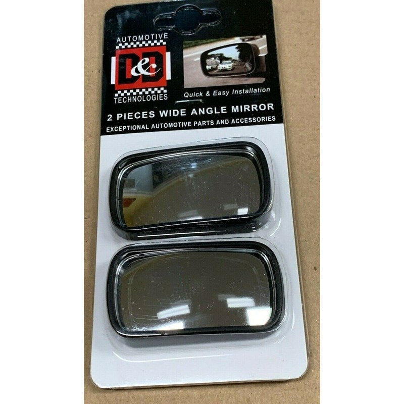 D&D 2 PCS. CONVEX BLIND SPOT WIDE ANGLE REAR VIEW