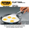Futura Hard Anodised Flat Tava 26 cm, 4.88 mm with